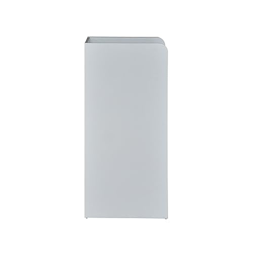 Flash Furniture Wood Tray Top Receptacle, Set of 1, Black