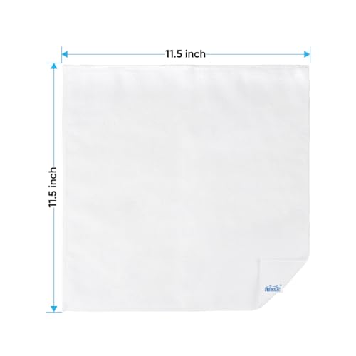 Microfiber Cleaning Cloth, 11.5X11.5 inch, 8/12/35/50/100 Pack