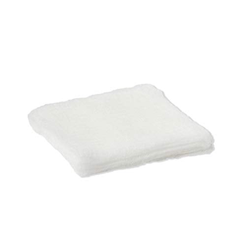[200 Count] Medline 4 x 4 inch Gauze Sponges, 100% Cotton, 8-Ply Woven Non-Sterile Gauze, Packaging may vary