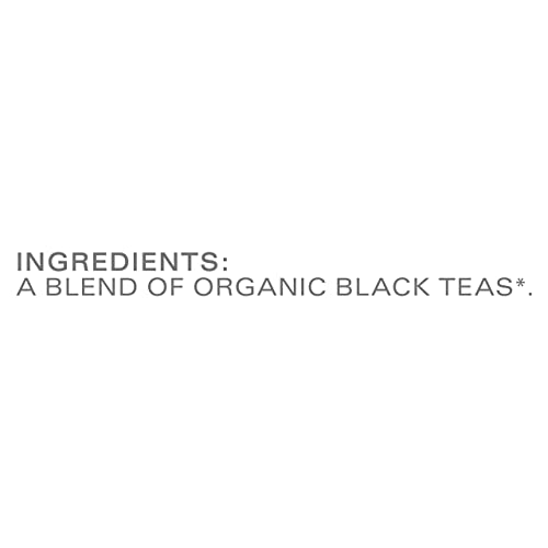 [96 Bags] Black Tea, Regenerative Organic Awake English Breakfast Tea, 16 tea bags x 6 boxes