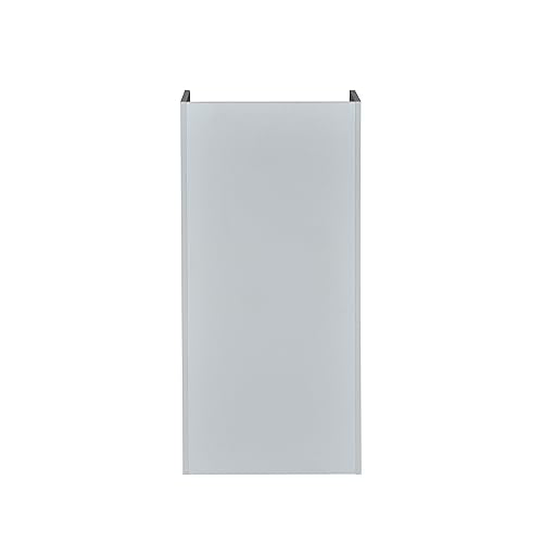 Flash Furniture Wood Tray Top Receptacle, Set of 1, Black