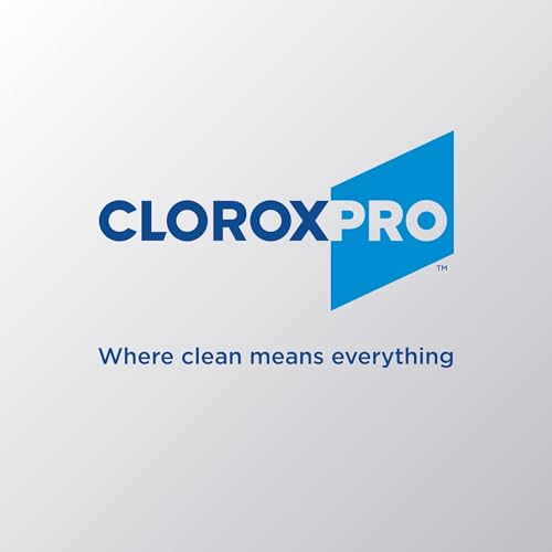 CloroxPro 4 in One Disinfecting Cleaner, Industrial Cleaning, 14 Ounce Spray Can, (12 Pack)