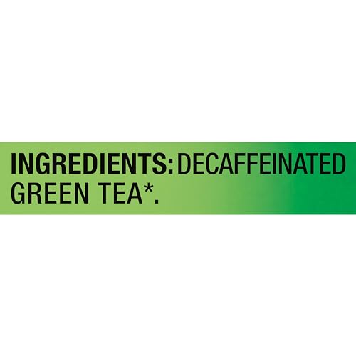 [240 Bags] Lipton Decaffeinated Green Tea Bags, Unsweetened Teabags, 40 tea bags x 6 boxes