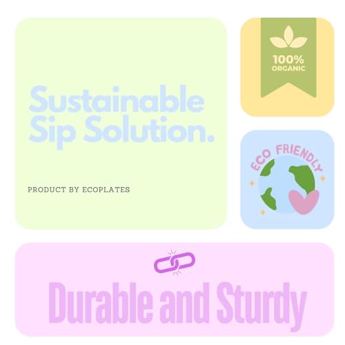 [250 CT] 10mm Paper Straws, Bulk Package Individually Paper Wrapped