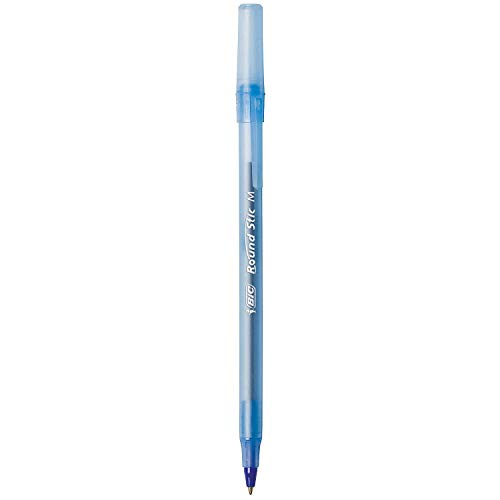 BIC PENS Large Bulk Pack of 240 Ink Pens, 120 Black & 120 Blue Pens in Box Combo Pack