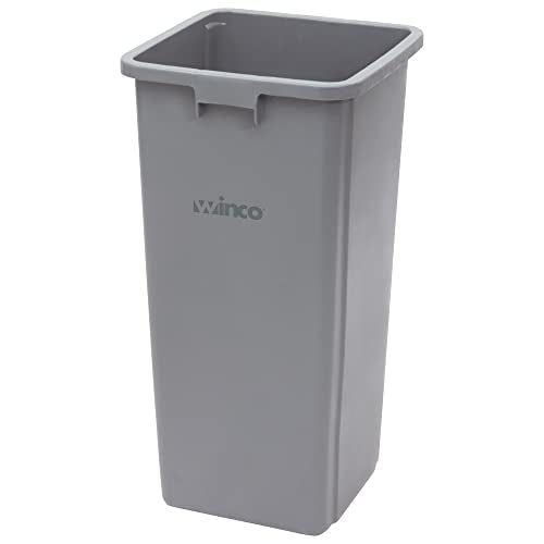 Winco Square Trash Can, 23 & 35 Gallon
