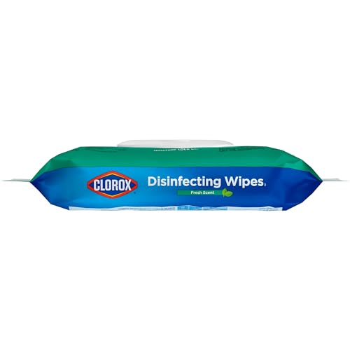 [225 Sheets x 3 Pack] Clorox Disinfecting Wipes, Bleach Free Cleaning Wipes, Fresh Scent
