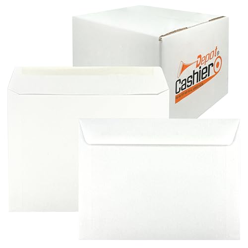 [150 Pack] 9" x 12" Booklet Envelopes (Open Side), Premium Heavy 28lb