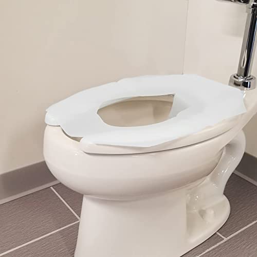[4-Pack of 250] Discreet Seat DS-1000 Half-Fold Disposable Toilet Seat Covers