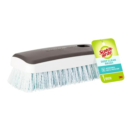 3M Scotch-Brite Deep Clean Brush, For Tile Floors and Walls, Shower Doors, Tubs, and More