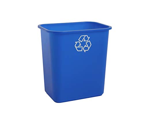 United Solutions WB0084 Recycle Wastebasket, 28 Qt - 1 / 2 / 3 / 12 Pack