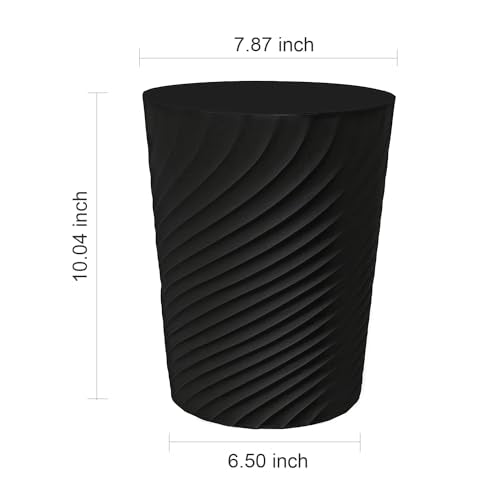 1.8 Gallon Small Trash Can Wastebasket Recycling Bin Slim Profile