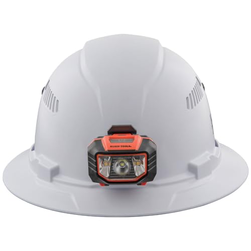 [1 PC] Hard Hat, Light, Vented Full Brim Style, Padded, Self-Wicking Odor-Resistant Sweatband