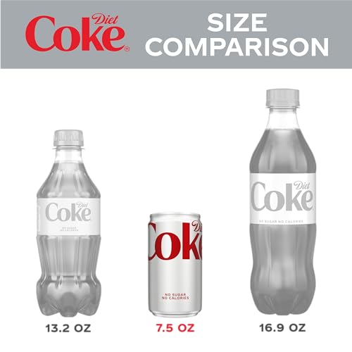 [10 Cans] Diet Coke Can, 7.5 FL OZ