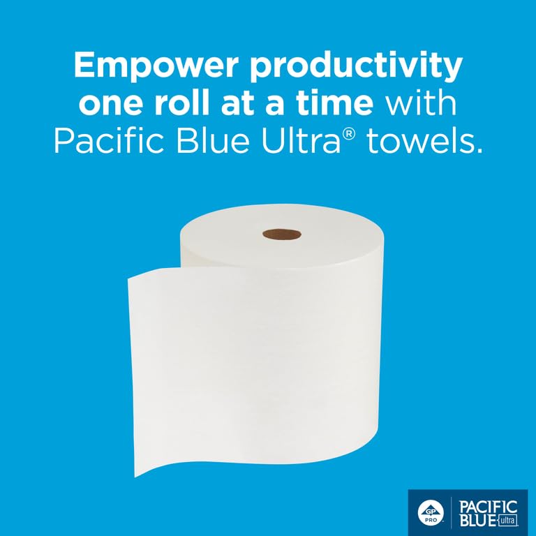 8" High-Capacity Automated Touchless Paper Towel Dispenser by GP PRO, 12.9" W x 9" D x 16" H