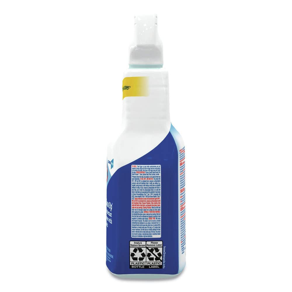 Clorox 35417 Clean-Up Disinfecting Cleaner with Bleach 32 Fl Oz Spray Bottle