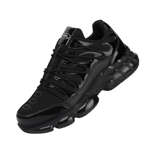 [1 Pair] Lightweight Steel Toe Sneakers, Slip Resistant, Puncture Proof