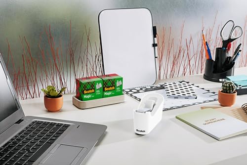 Scotch® Tape Dispense, White, 75 in x 350 in, Roll of Tape Included