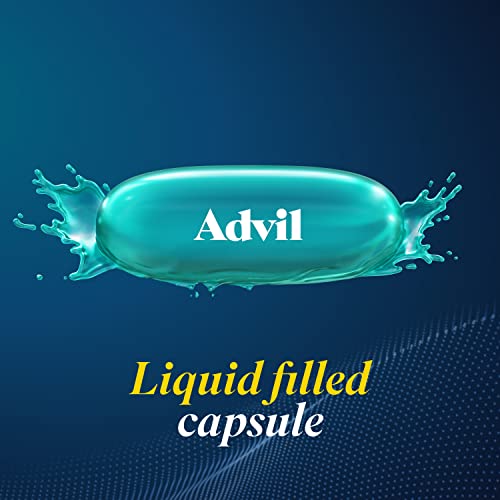 [50 & 100 Count] Advil Liqui-Gels Pain Reliever and Fever Reducer, 50x2 Liquid Filled Capsules