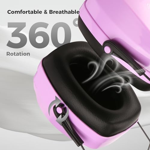 [1 PC] NRR 35dB Noise Cancelling Ear Protection Headphones