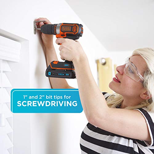 Drill Bit Set/Screwdriver Bit Set Combo, 109-Piece (BDA91109)