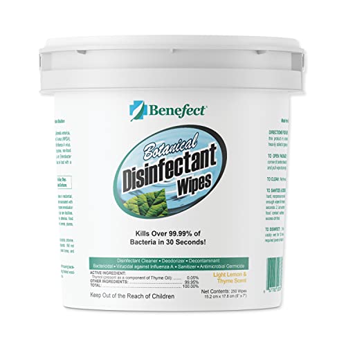 Benefect Botanical Disinfecting Wipes (250 Wipe Count)