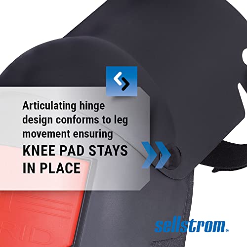 [1 Pair] Knee Pads w/ Built-In Gel Pack for Max Comfort & Durability, Mesh Bag Included