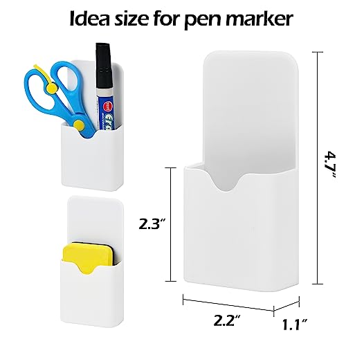[2 Packs] Magnetic Whiteboard Pen & Marker Holder