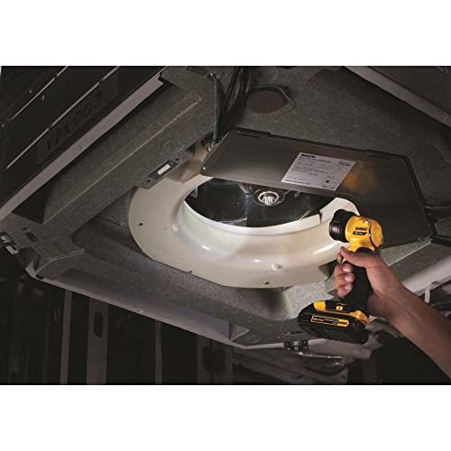 DEWALT 20V MAX LED Work Light, Handheld Spotlight with 508 Yard Distance, Pivoting Head, 1500 Lumens, Cordless, Battery Not Included (DCL043)