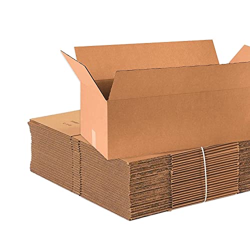 BOX USA 30x14x10 Corrugated Boxes, Large, 30L x 14W x 10H, Pack of 10