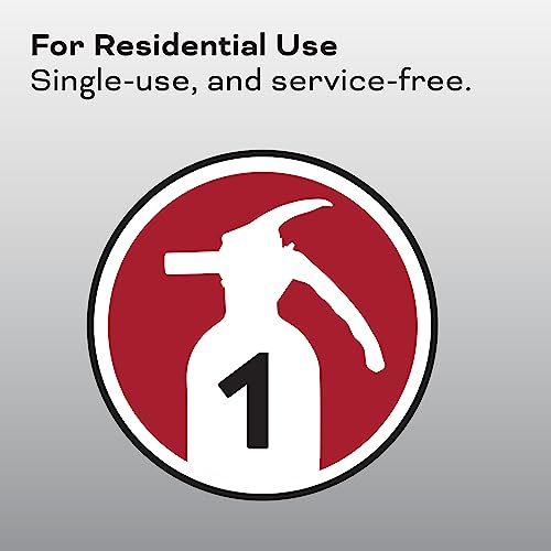 Kidde Fire Extinguisher, 5-B:C, 3.2 Lbs., USCG Approved with Strap Bracket (Included)