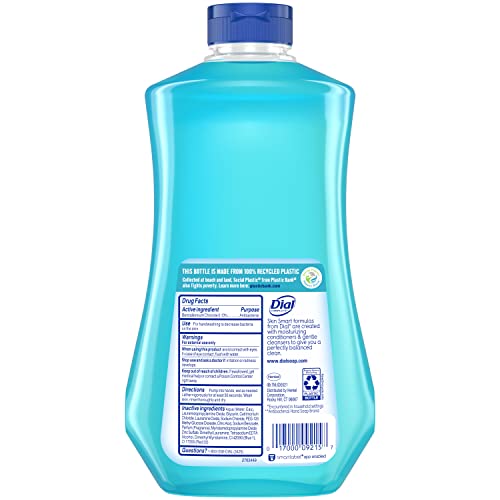 Dial Liquid Hand Soap Refill, 52 Fluid Oz (Pack of 3)