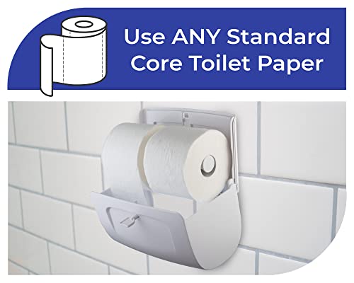 Commercial Toilet Paper Dispenser Wall Mount, Double (2 Roll)