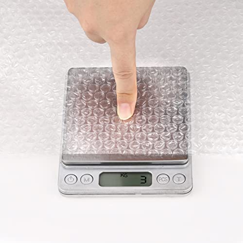 2 Pack - 12 Inch x 72 ft Total Bubble Packing Nylon Wrap 12”