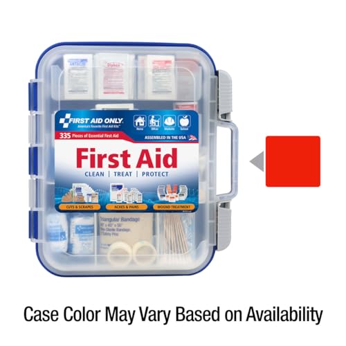 OSHA-Compliant All-Purpose 100-Person Emergency First Aid Kit, 335 Pieces