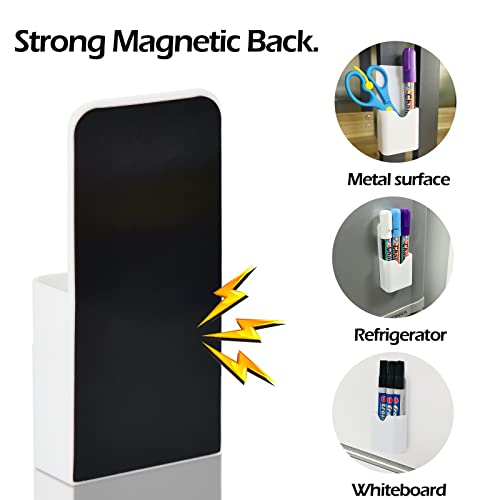 [2 Packs] Magnetic Whiteboard Pen & Marker Holder