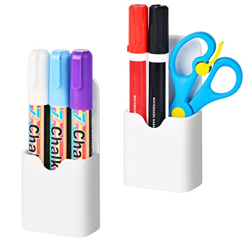 [2 Packs] Magnetic Whiteboard Pen & Marker Holder