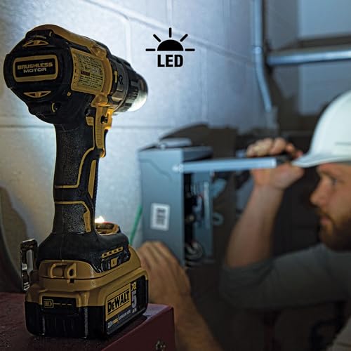 DEWALT 20V MAX Hammer Drill and Impact Driver, Cordless Power Tool Combo Kit with 2 Batteries and Charger (DCK299M2)