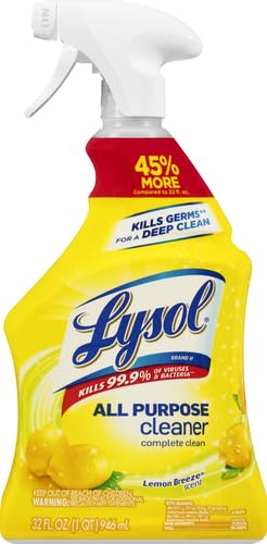 Lysol All-Purpose Cleaner, Sanitizing and Disinfecting Spray, To Clean and Deodorize