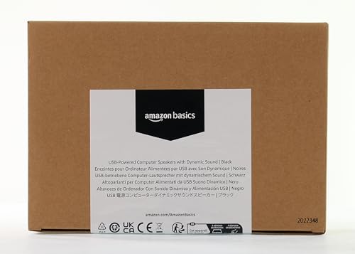 [1 Pair] USB Plug-n-Play Computer 2 Speakers for PC or Laptop