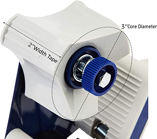 Packaging Tape Dispenser Gun for 3-Inch Paper Core/1.88-Inch Wide Packing Tape