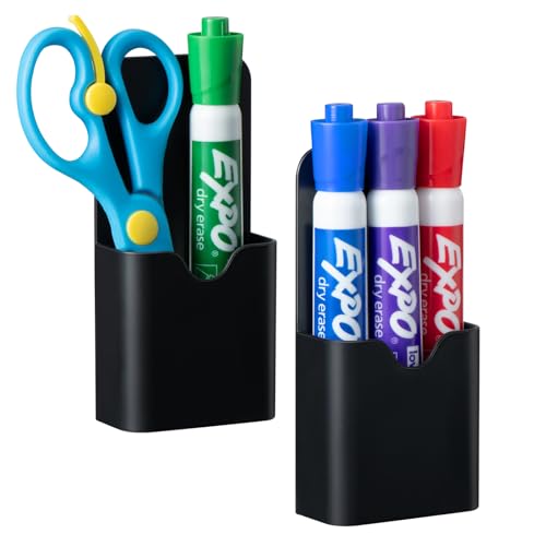 [2 Packs] Magnetic Whiteboard Pen & Marker Holder