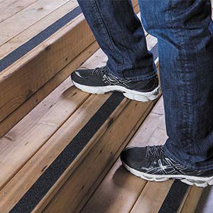 [1 Roll] Anti-Slip Safety Tape for Indoor/Outdoor, Compatible with Plastic, Wood, Ceramic, Glass, Metal