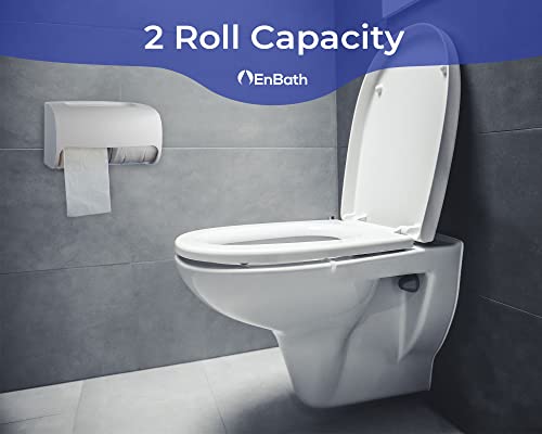 Commercial Toilet Paper Dispenser Wall Mount, Double (2 Roll)