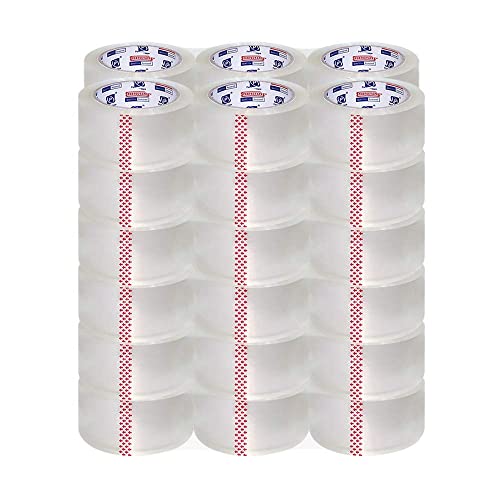 Heavy Duty Packing Tape 36 Rolls, Total 2160Y, Clear, 2.7 mil, 1.88 inch x 60 Yards