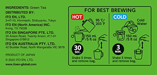 [40 Bags] Oi Ocha Green Tea Bags