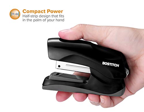 Bostitch Stapler with Staples Value Pack Set, Black, 40 Sheet Capacity with 5000 Staples
