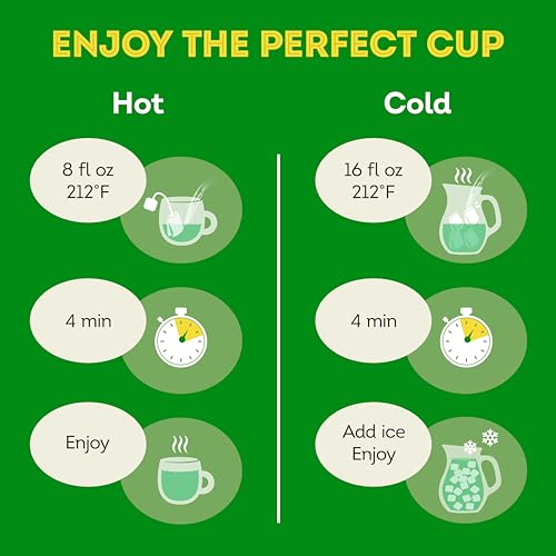 [240 Bags] Lipton Decaffeinated Green Tea Bags, Unsweetened Teabags, 40 tea bags x 6 boxes