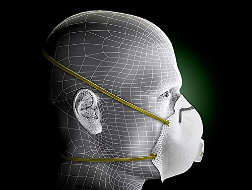 [10 PCS] 3M Particulate Respirator 851, N95, Cool Flow Exhalation Valve