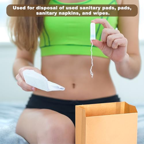 400 PCS 7.5×10in Feminine Hygiene Liner Bags